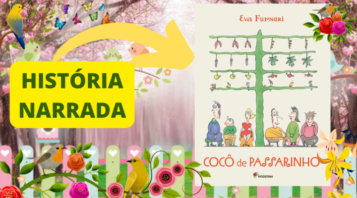 Narração da história do livro Cocô de Passarinho/conto infantil Eva Furnari/audiobook